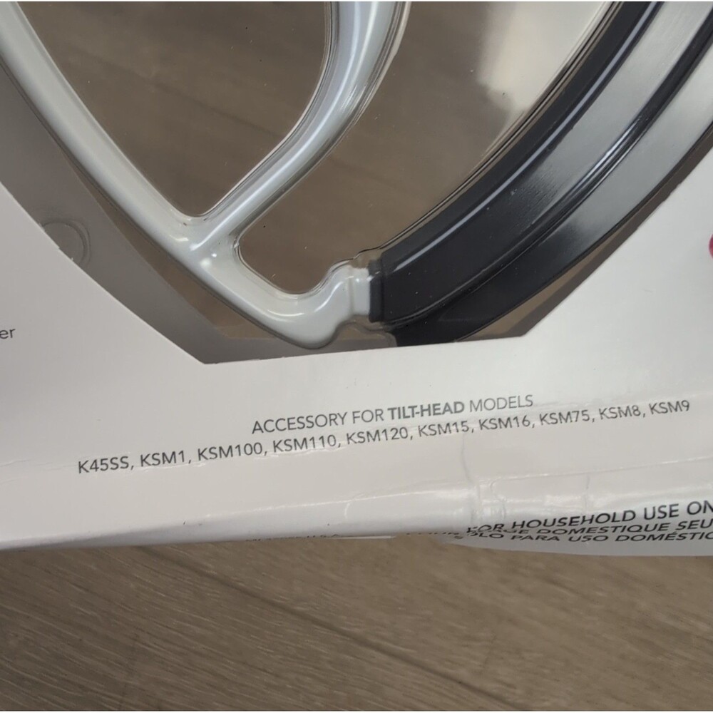 Lot Of 2 KitchenAid Tilt-Head Flex Edge Beater KFE5T for Stand Mixer New OEM - Picture 4 of 8